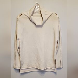 198. NWOT French Connection Zipper Sleeve Sweater